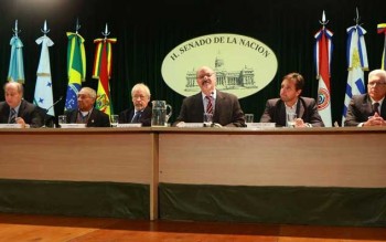 O encontro foi organizado pelo Instituto de Políticas Públicas em Direitos Humanos do MERCOSUL (IPPDH) e a Coordinadora de Centrales Sindicales del Cono Sur (CCSCS), nos dias 10 e 11 de junho no anexo do Senado da Nação Argentina, na Cidade de Buenos Aires.