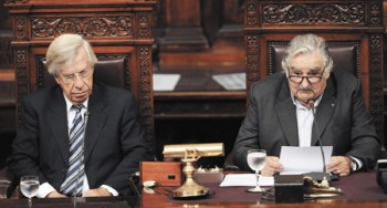 Presidente José Mujica assumiu a "responsabilidade legal e ética" para crimes da ditadura (23-03-2012, Montevidéu).